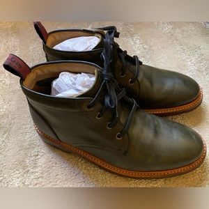 New, Olive Green Chukka boot.